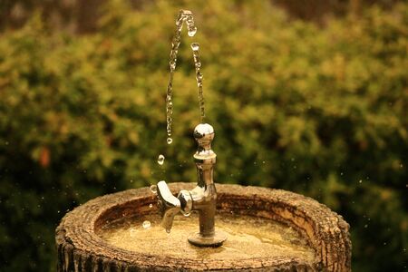 drinking fountainの写真素材