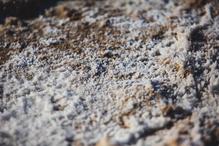 Vibrant view of Badwater basin, endorheic basin in Death Valley National Park, Death Valley, Inyo County California, USAの写真素材