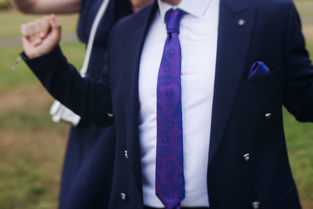 High school graduates dancing on prom, waltz and classical ball slow dance in dresses and suits on school graduation party, boys and girls ballroom dancers, couples dance quadrille, polonaiseの写真素材