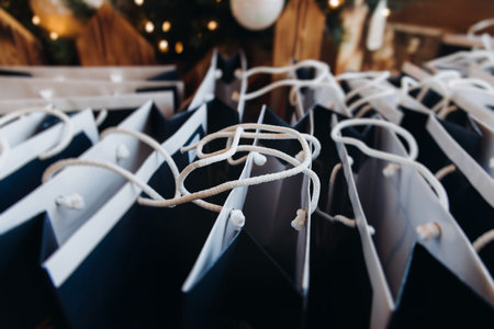 New Year corporate gifts and souvenirs presentation for company employees, Christmas party presents...