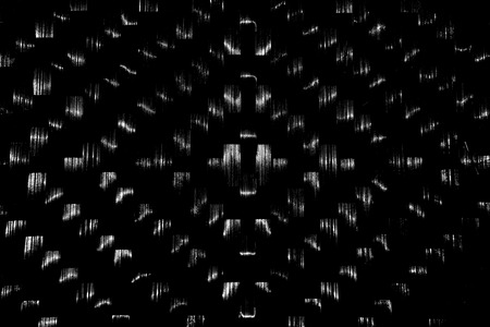 Abstract basket pattern black background.