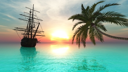 sailboatの写真素材