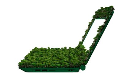 laptopの写真素材