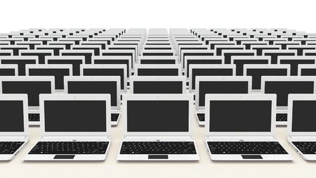 laptopの写真素材