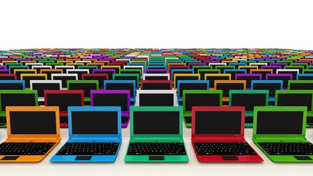 laptopの写真素材