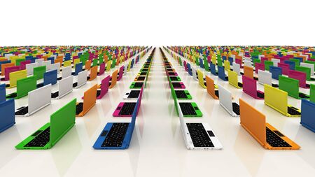 laptopの写真素材