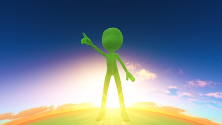 green manの写真素材