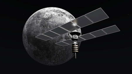 Man-made satellite 
