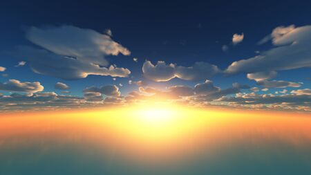 sun rise の写真素材