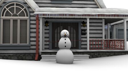 snowmanの写真素材