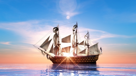 sailing boatの写真素材