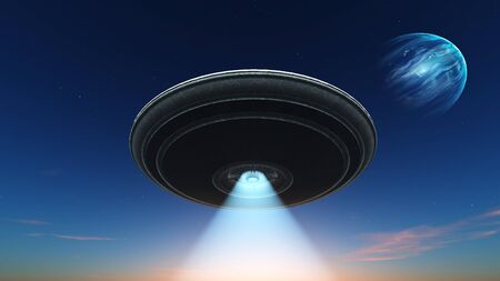 UFOの写真素材