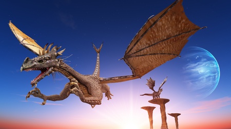 dragonの写真素材