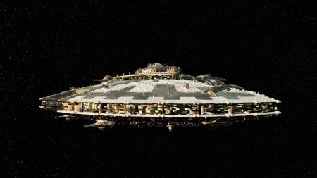 Space shipの写真素材