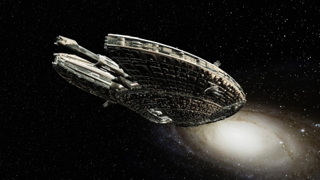 Space shipの写真素材