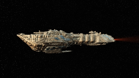 Space shipの写真素材