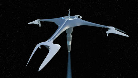 Space shipの写真素材