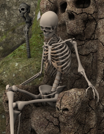 skeleton の写真素材