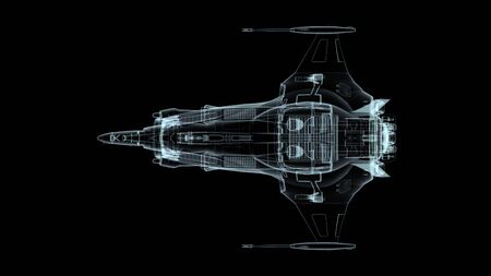 Space shipの写真素材
