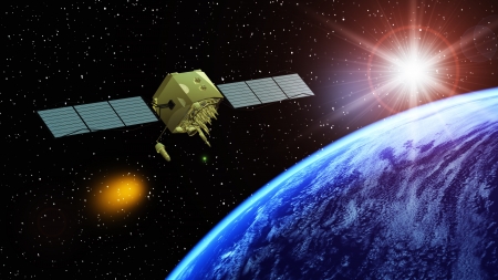 man-made satellite