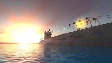 submarine の写真素材