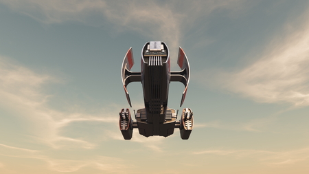 Space shipの写真素材