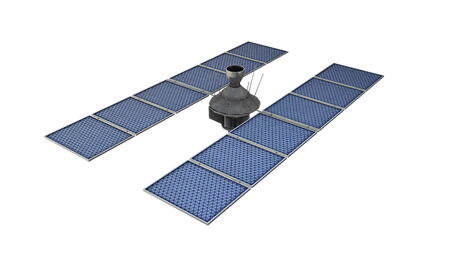 man-made satelliteの写真素材