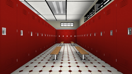 locker roomの写真素材