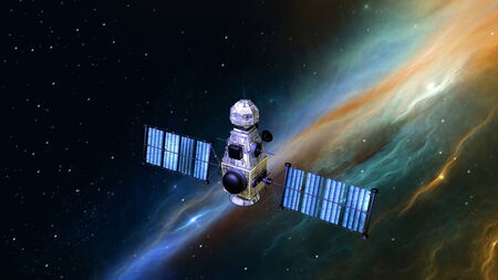man-made satellite
