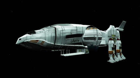 space shipの写真素材