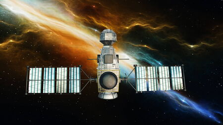 man-made satellite