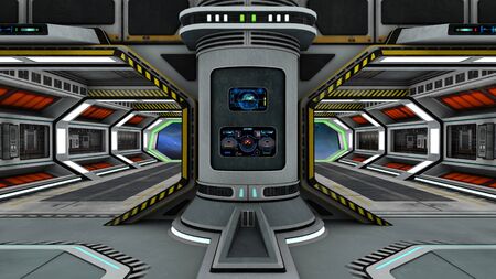 inside of space ship