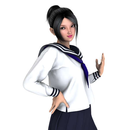 school girlの写真素材