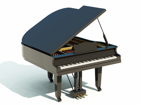 grand pianoの写真素材