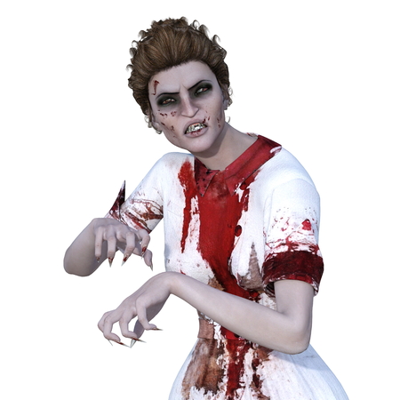 female zombieの写真素材