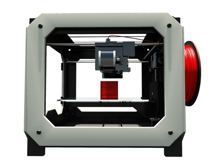 3D printerの写真素材