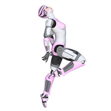 female androidの写真素材