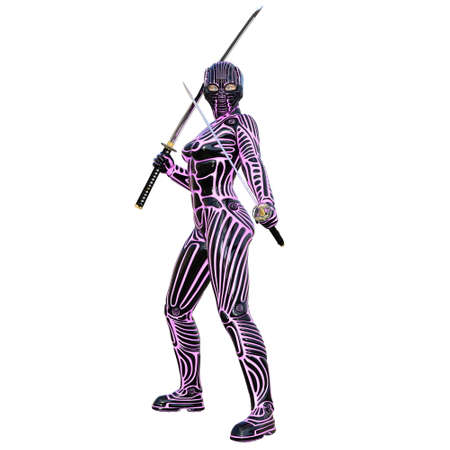 female androidの写真素材