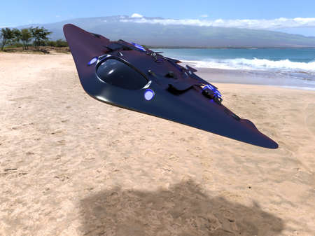 space shipの写真素材