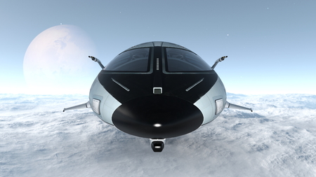 space shipの写真素材