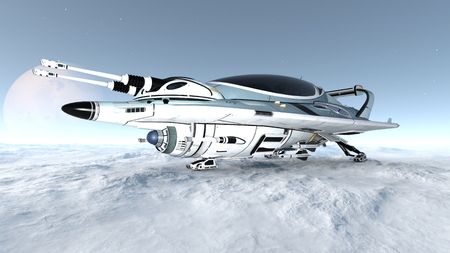 space shipの写真素材