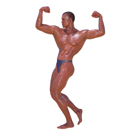 body builderの写真素材