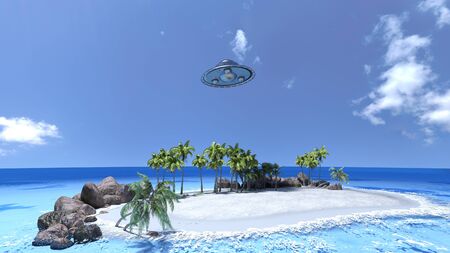 UFOの写真素材