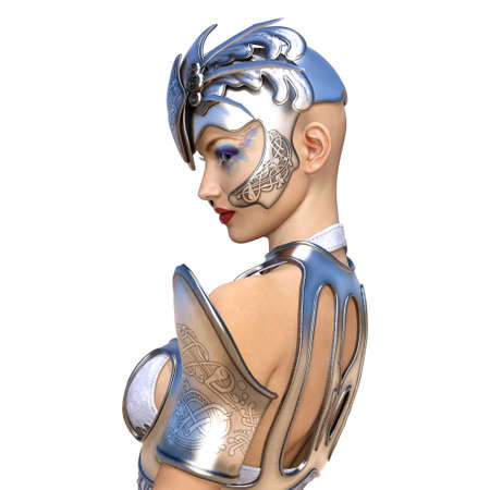 female warriorの写真素材