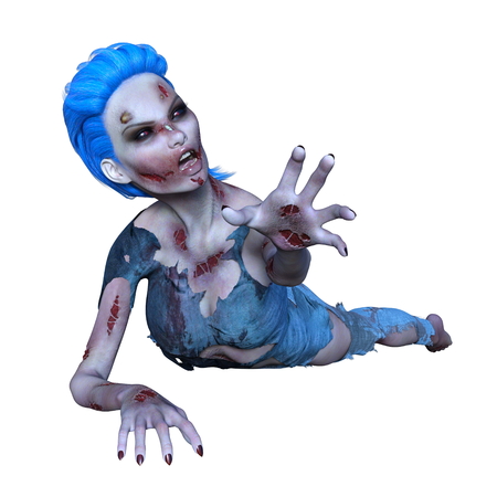 female zombieの写真素材