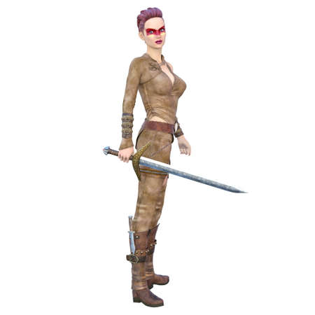 female warriorの写真素材