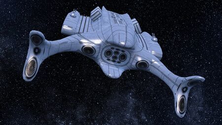 space shipの写真素材