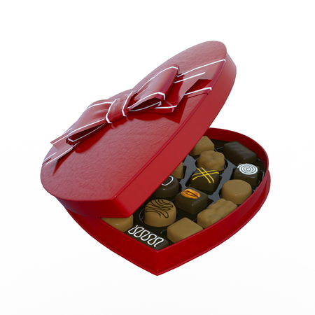 chocolate boxの写真素材