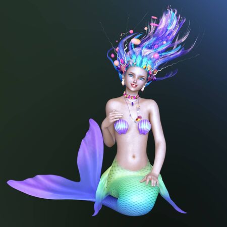 mermaidの写真素材