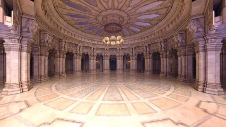 grand hallの写真素材
